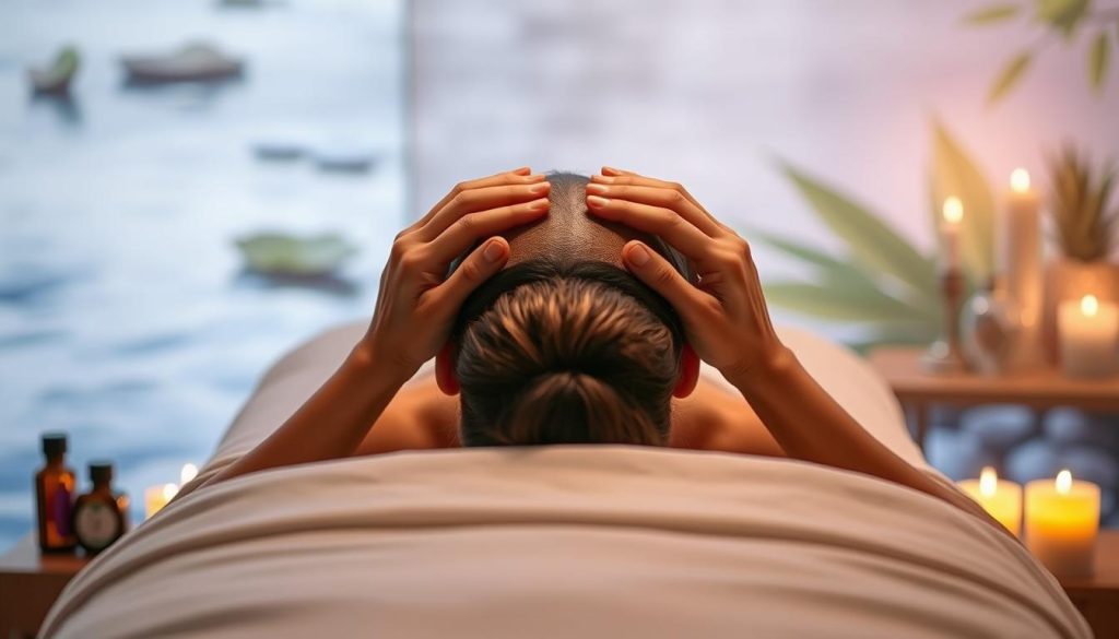 baş ağrısı masajı