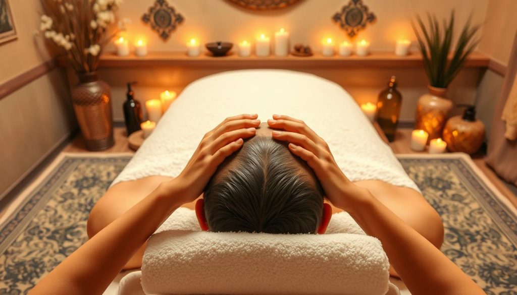 kafa masajı teknikleri