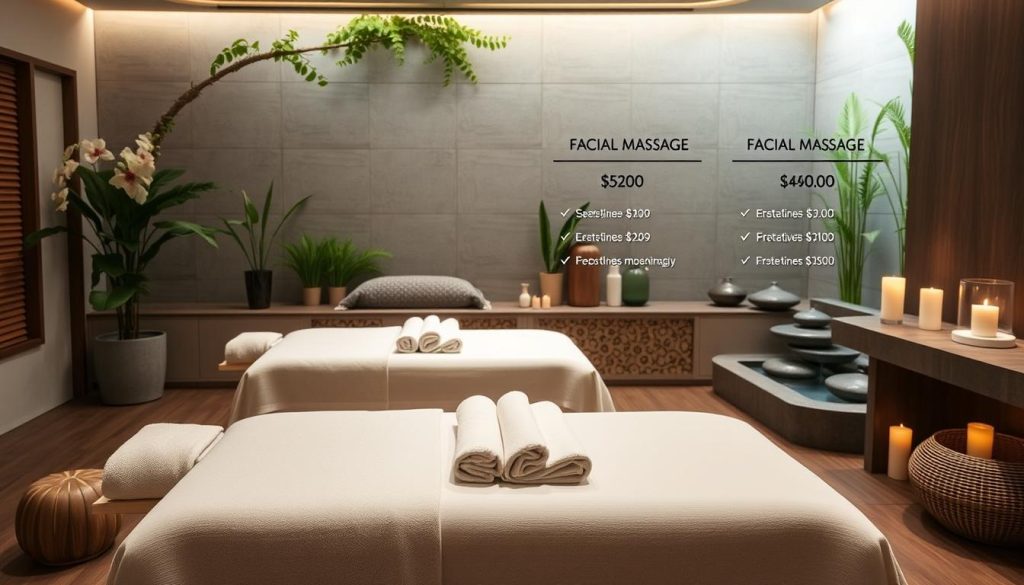 yüz masajı fiyatları
