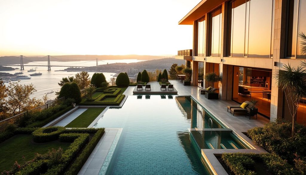 Boğaz manzaralı lüks spa merkezi