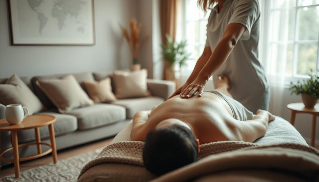 Evde Masaj Uygulaması