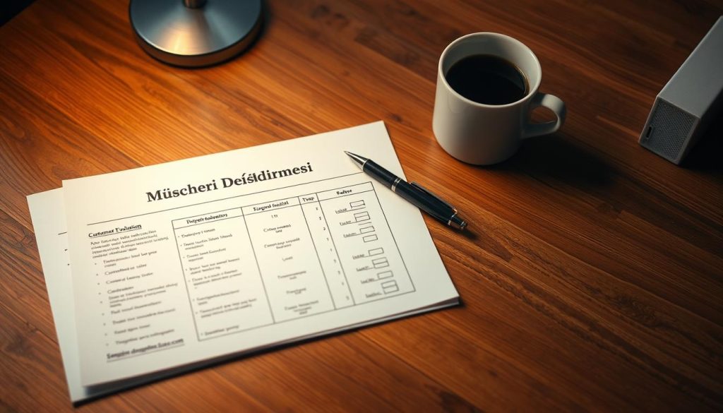 Müşteri değerlendirmesi