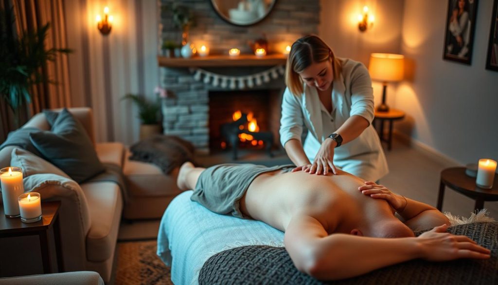 kendi yerinde masaj hizmeti