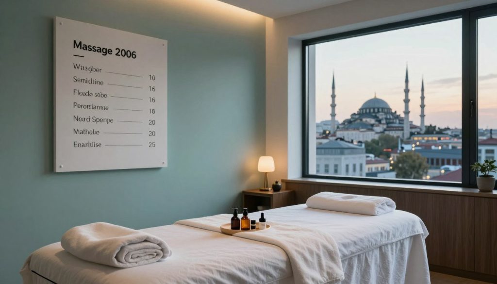 İstanbul Masaj Hizmeti Fiyatları 2026: Gerçek Ücretler ve Detaylı Karşılaştırma