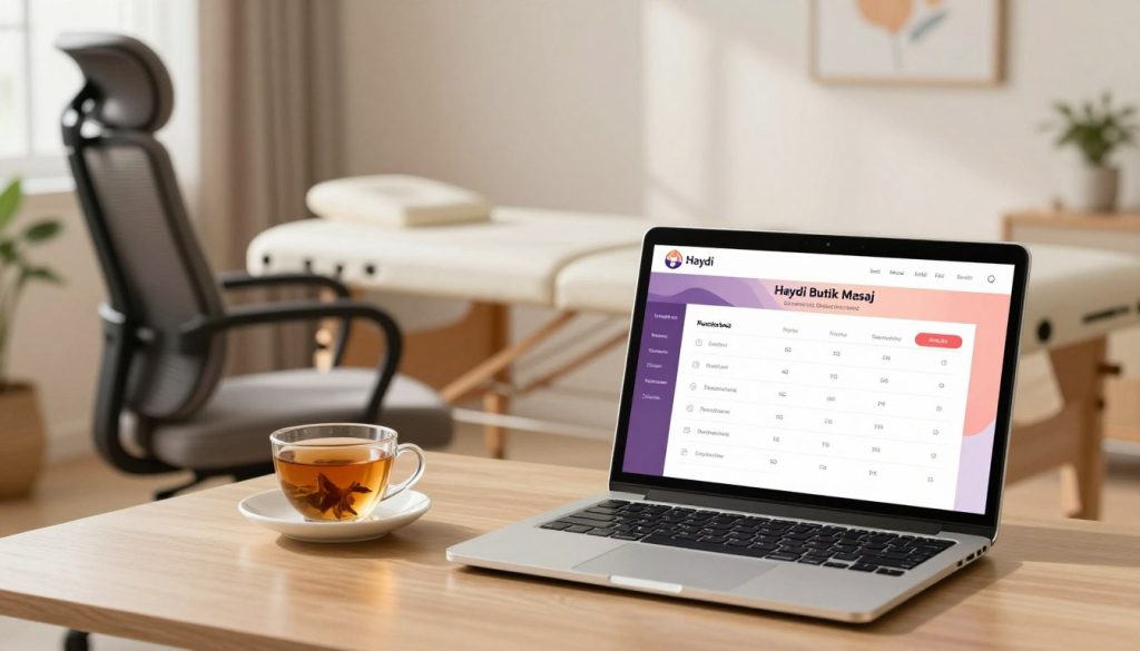 masaj randevu sistemi online rezervasyon